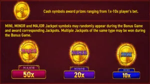 9 Coins Grand Gold Edition Paytable