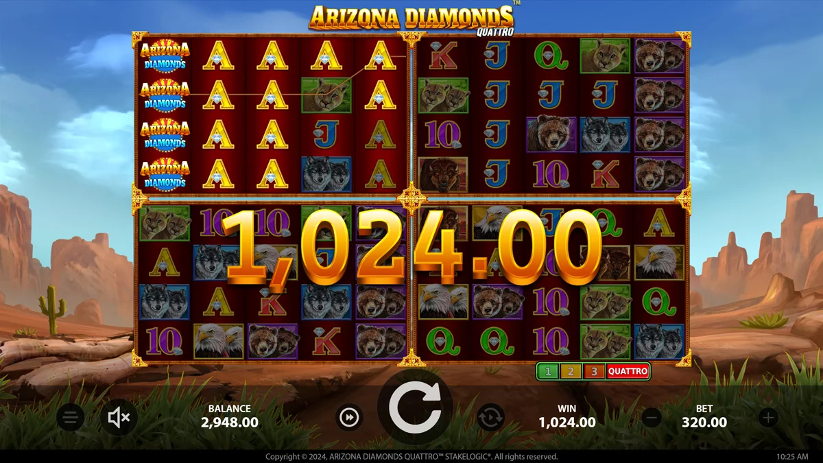 Arizona Diamonds Bigger Win