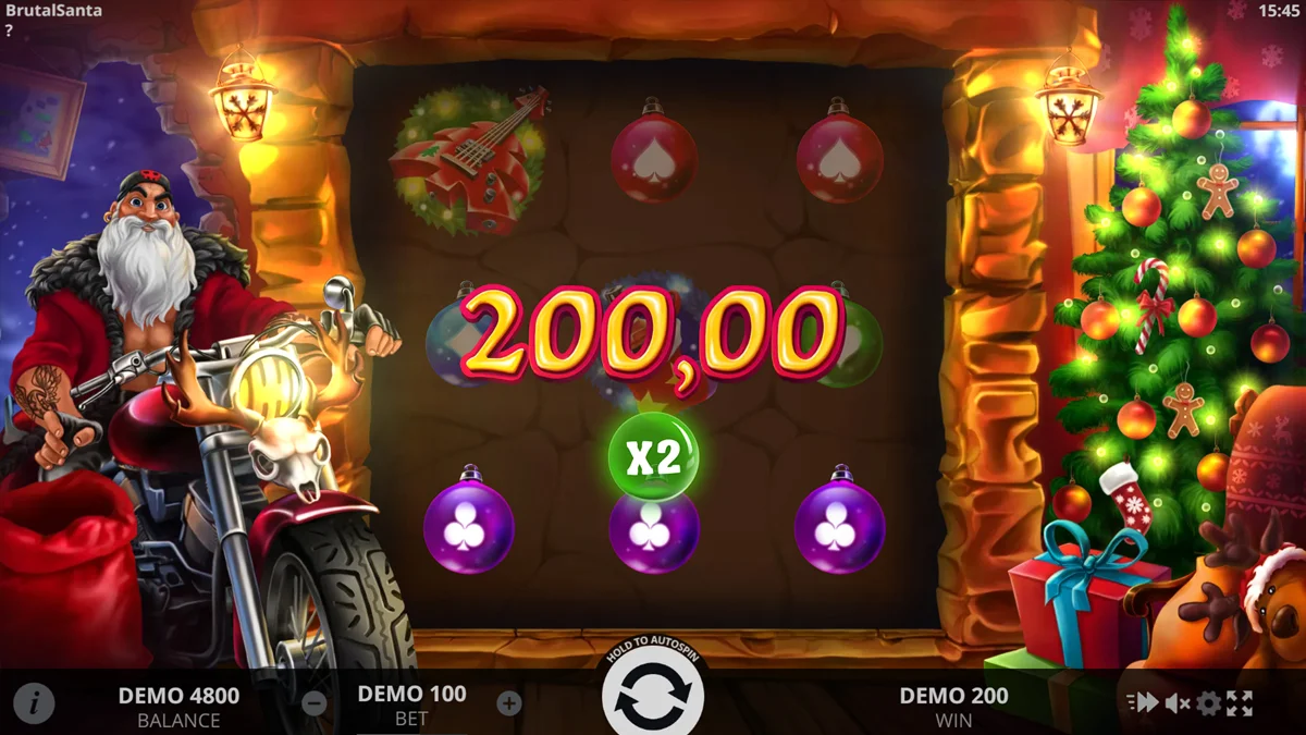 Brutal Santa Win