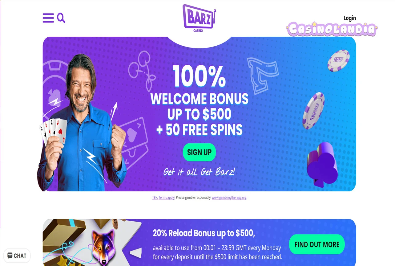 Desktop Barz casino