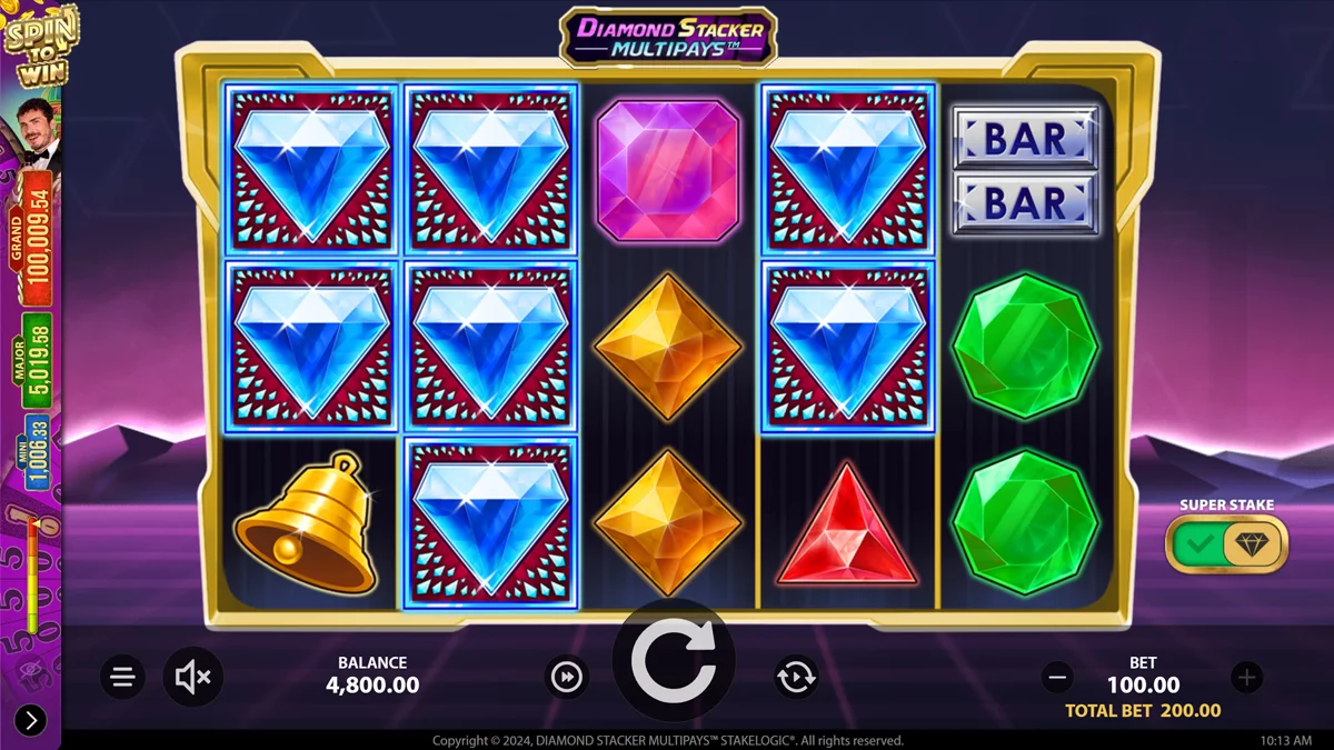 Diamond Staxx Multipays Base Play
