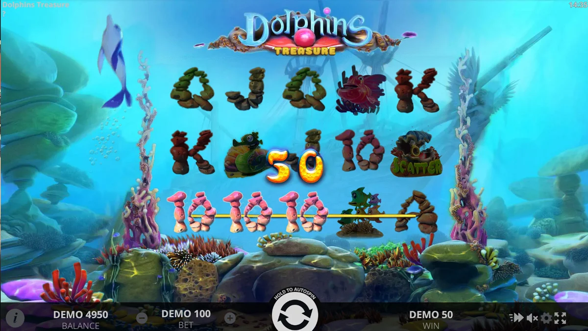 Dolphins Treasure Win