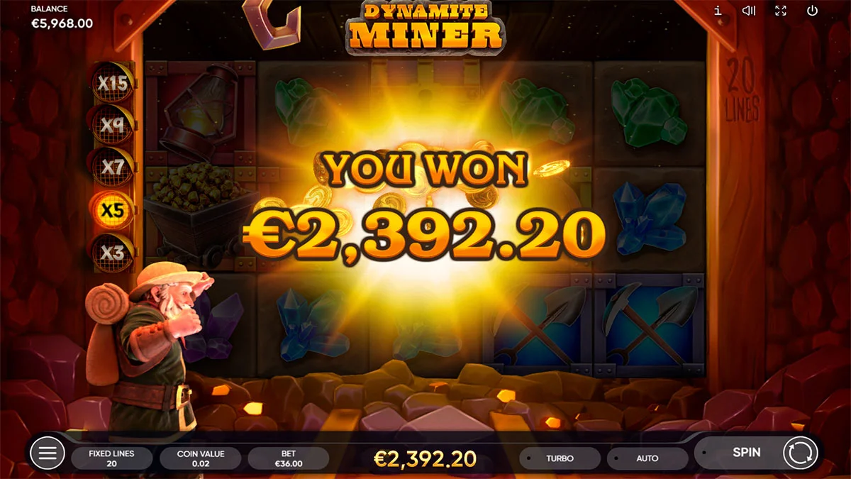Dynamite Miner Win