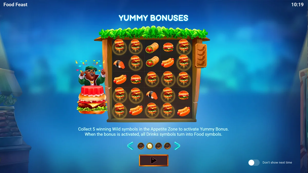 Food Feast Homescreen