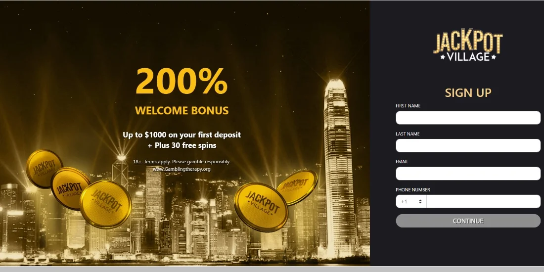 Jackpot Village Bonus