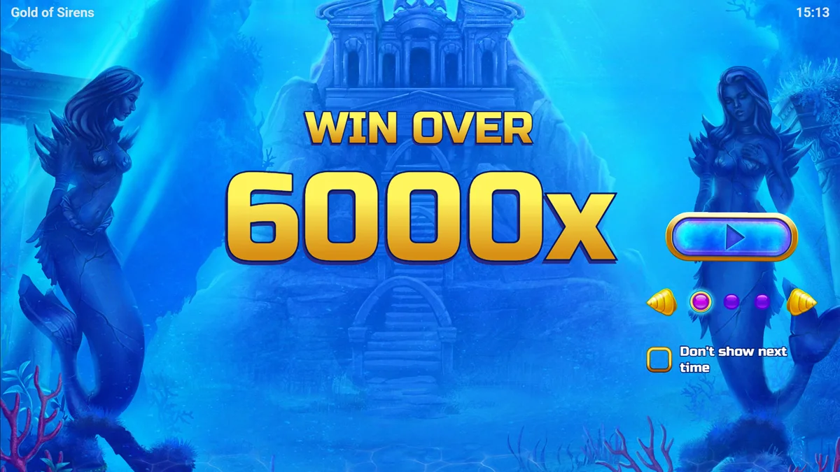 Gold of Sirens Homescreen