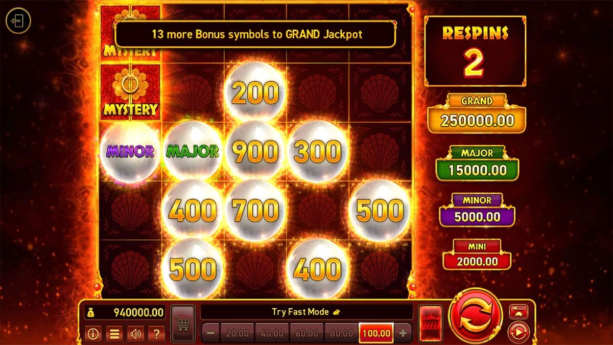 Hot Slot Magic Pearls Ball Game