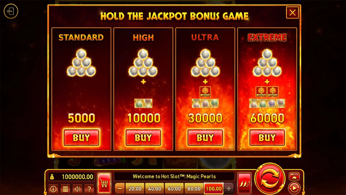 Hot Slot Magic Pearls Bonus Buy