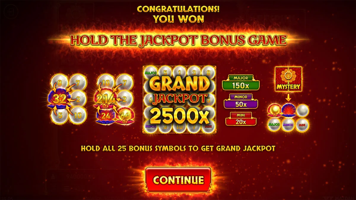 Hot Slot Magic Pearls Bonus Game