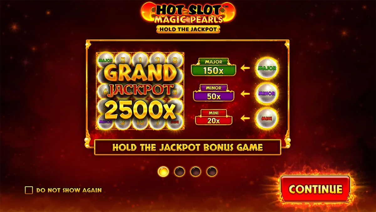 Hot Slot Magic Pearls Homescreen