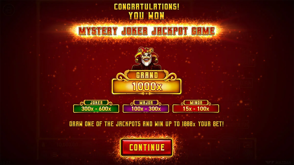 Hot Slot Mystery Jackpot Joker Bonus