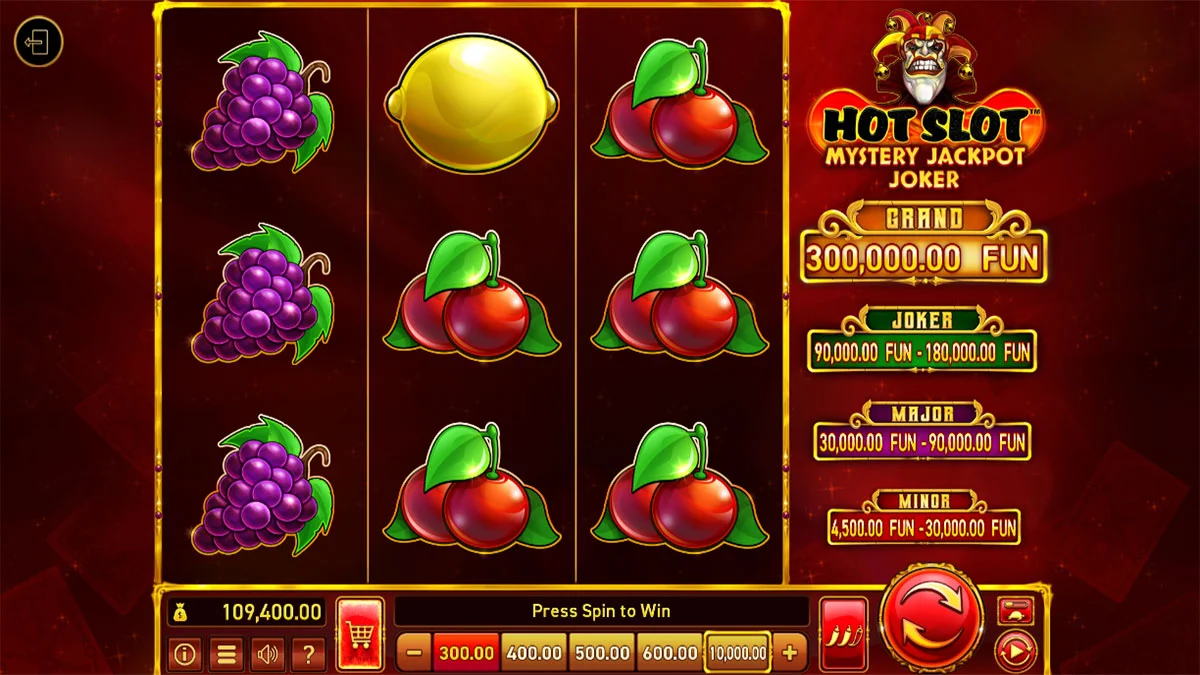 Hot Slot Mystery Jackpot Joker Normal Play