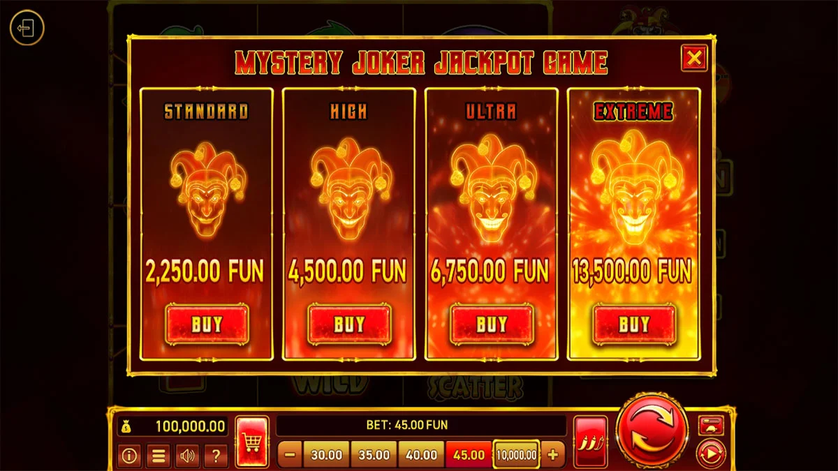 Hot Slot Mystery Jackpot Joker Pick Bonus
