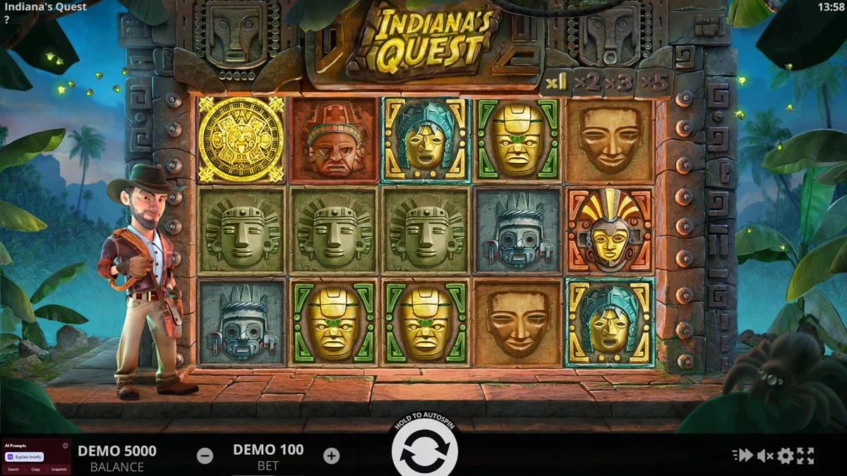 Indiana's Quest Base Play
