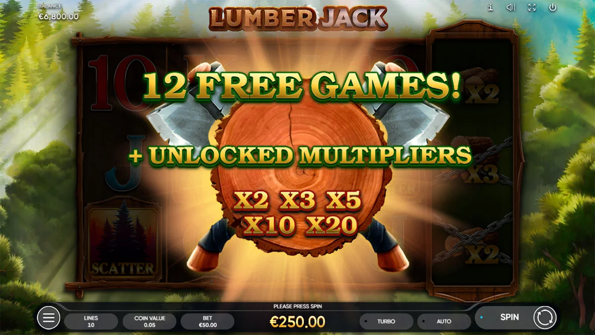 Lumber Jack Bonus Buy