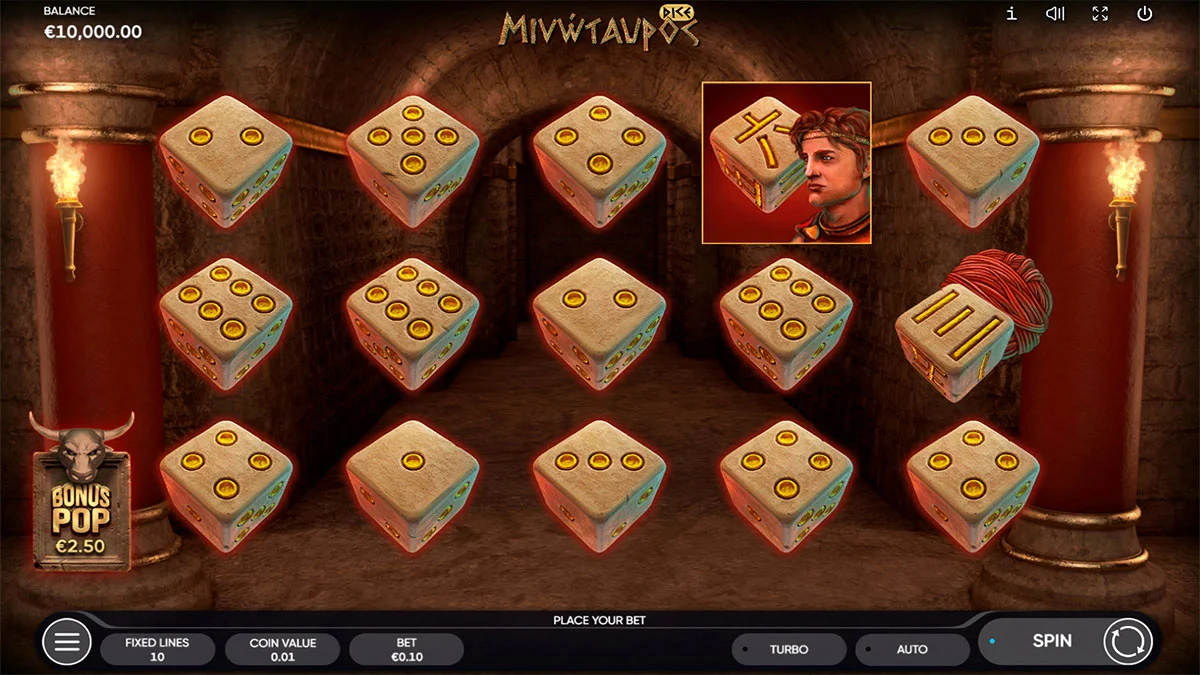 Minotauros Dice Normal Play