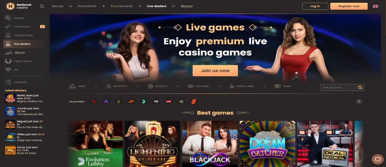 National Casino Live