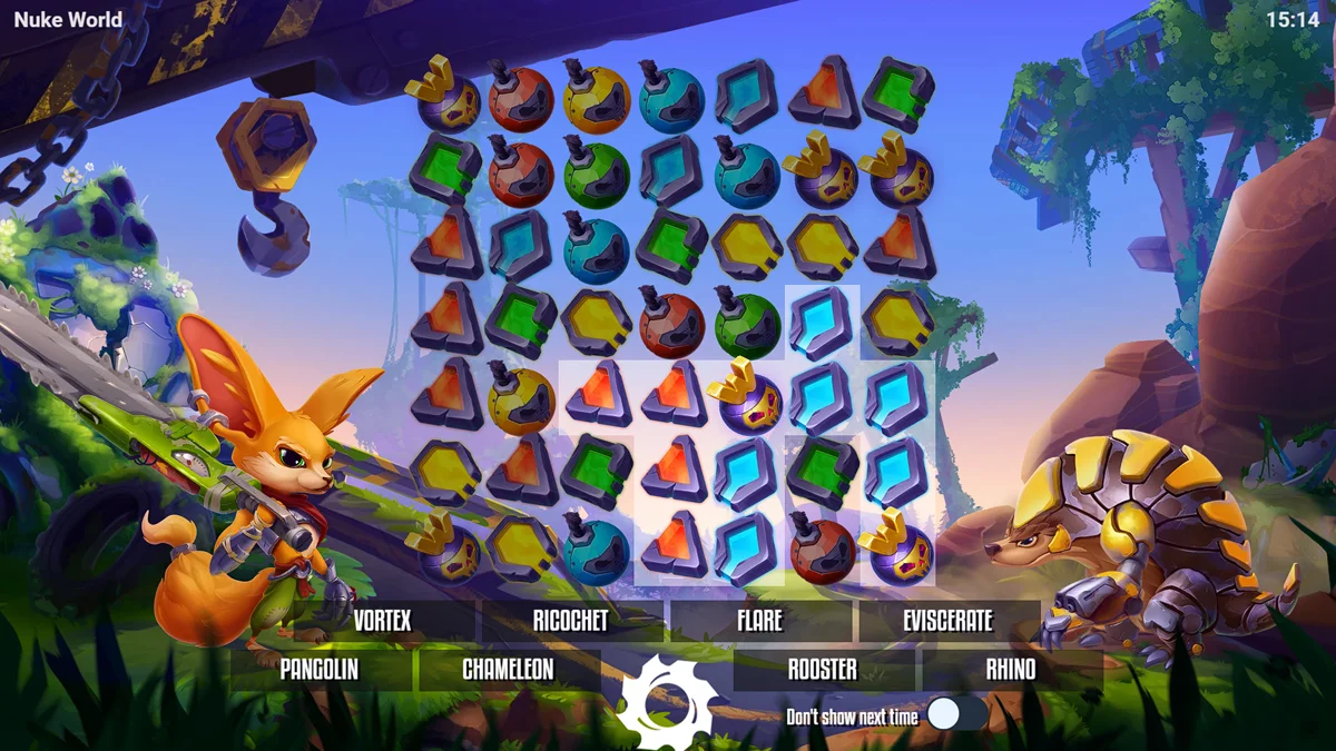 Nuke World Homescreen