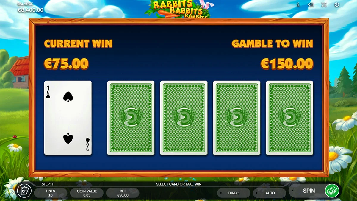 Rabbits Rabbits Rabbits Gamble