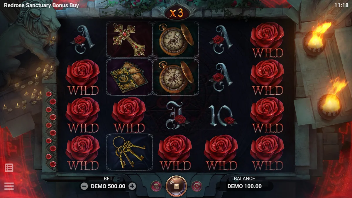 Redrose Sanctuary Bonus Buy Base Play