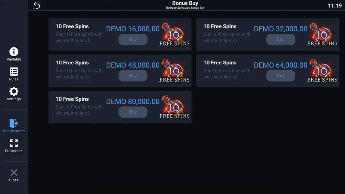 Redrose Sanctuary Bonus Buy