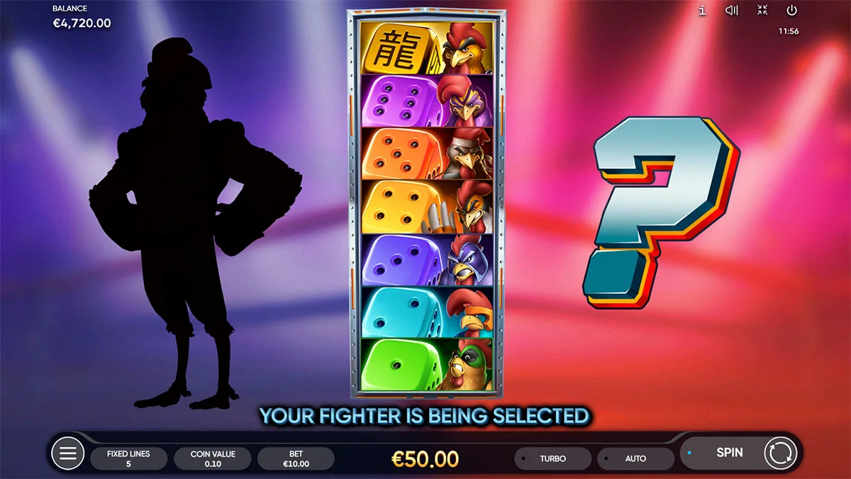 Rooster Fury Dice Bonus Round