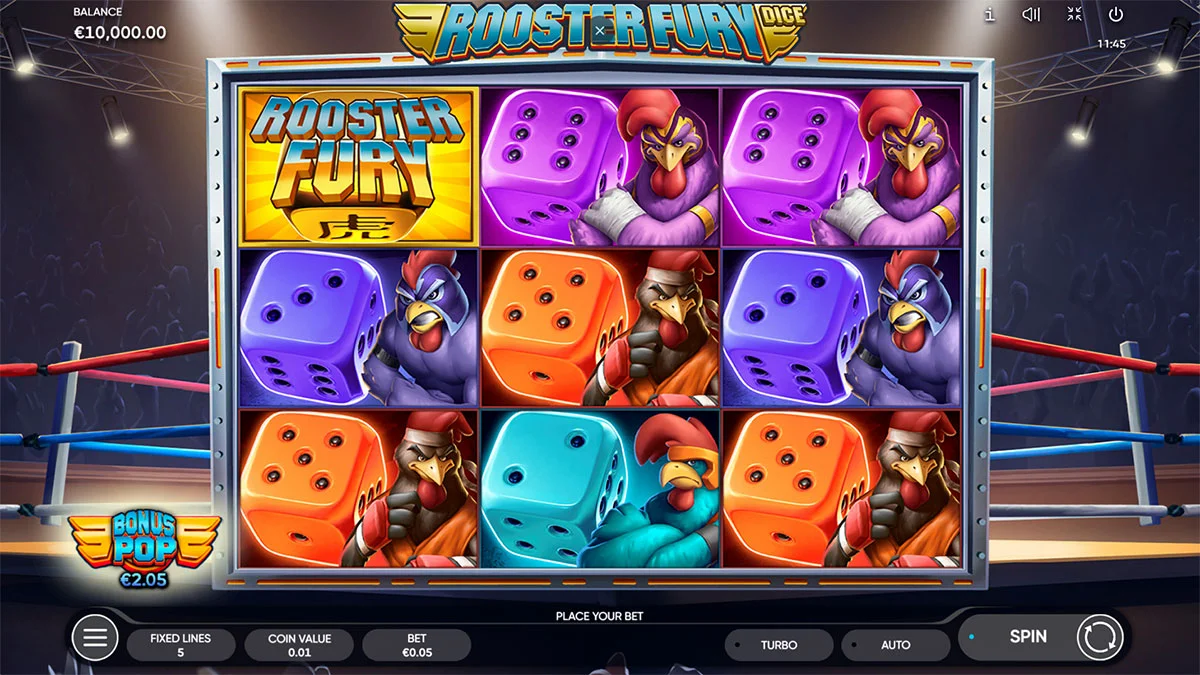 Rooster Fury Dice Normal Play