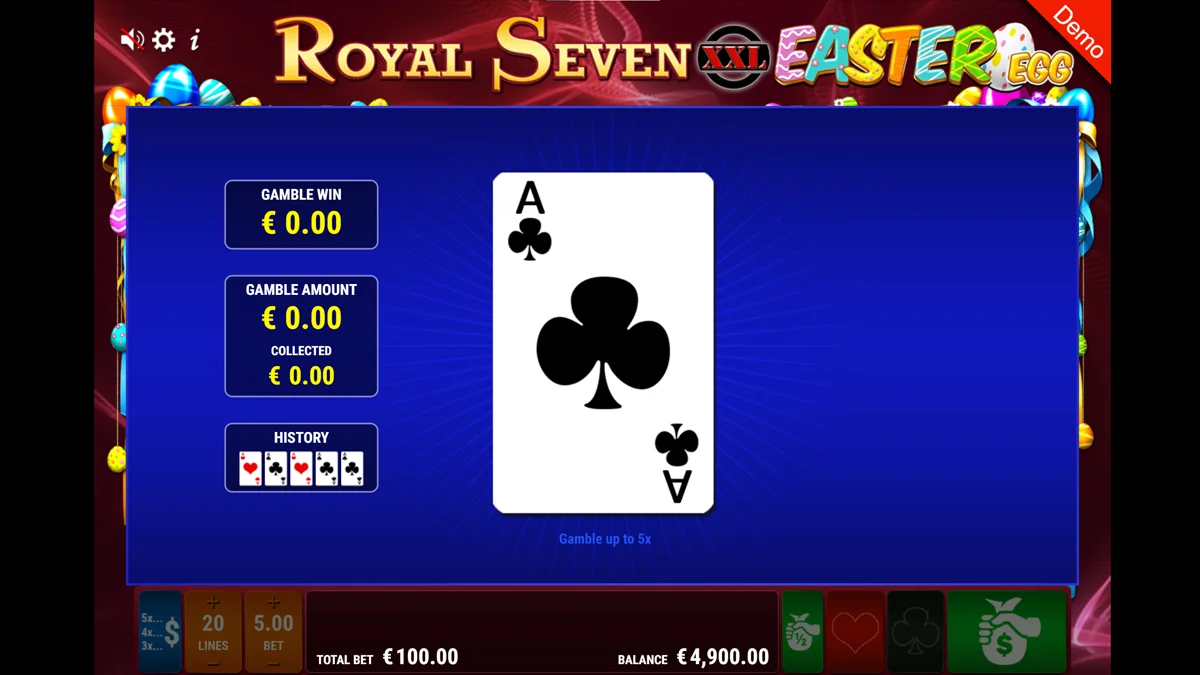 Royal Seven XXL Easter Egg Gamble