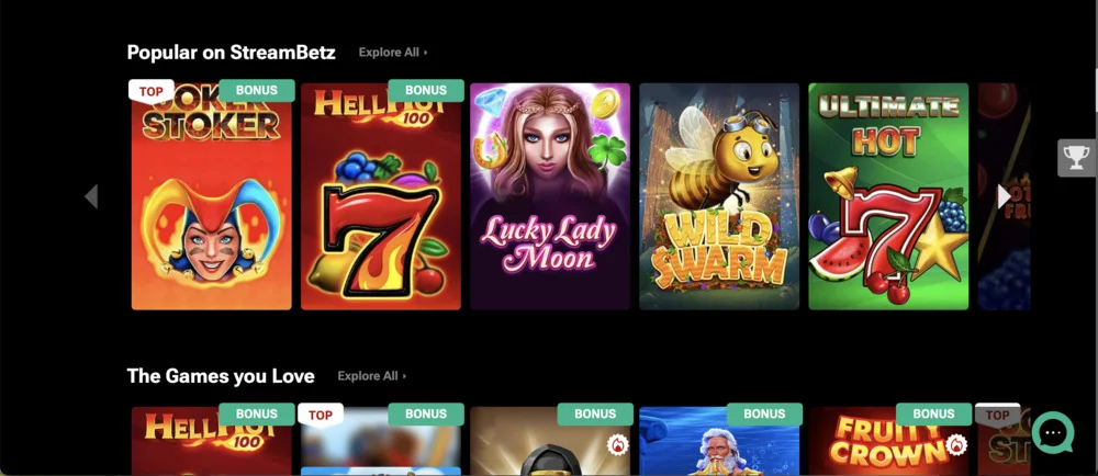 Streambetz Gamez