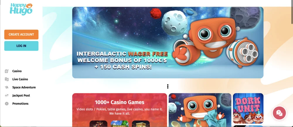 Happy Hugo Casino Promo