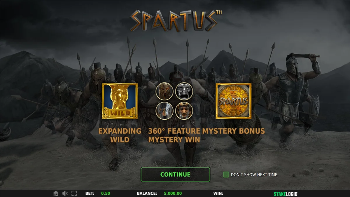 Spartus Homescreen