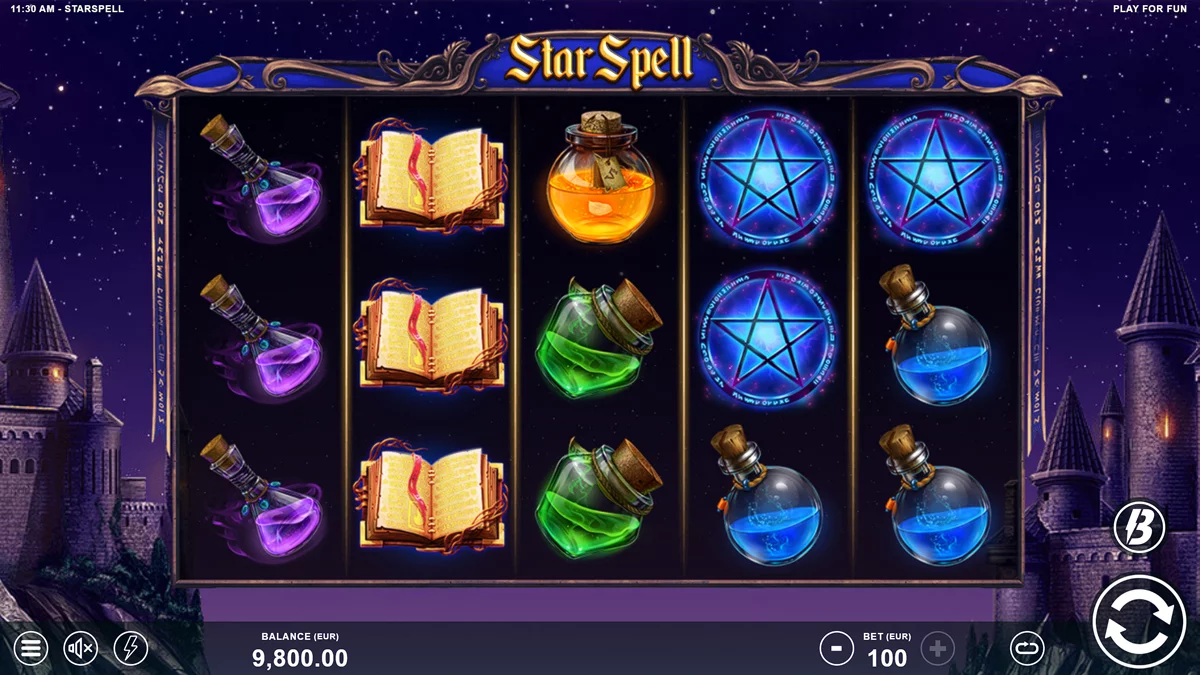 Star Spell Base Play