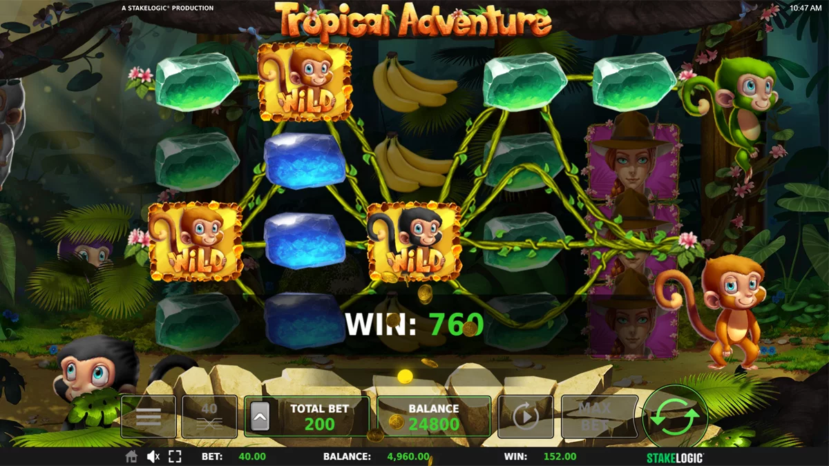 Tropical Adventure Win