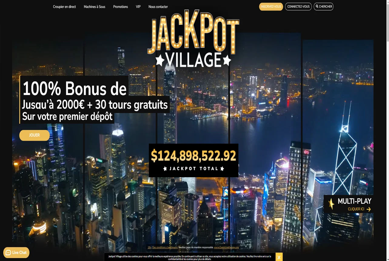 Vegas Casino Desktop View