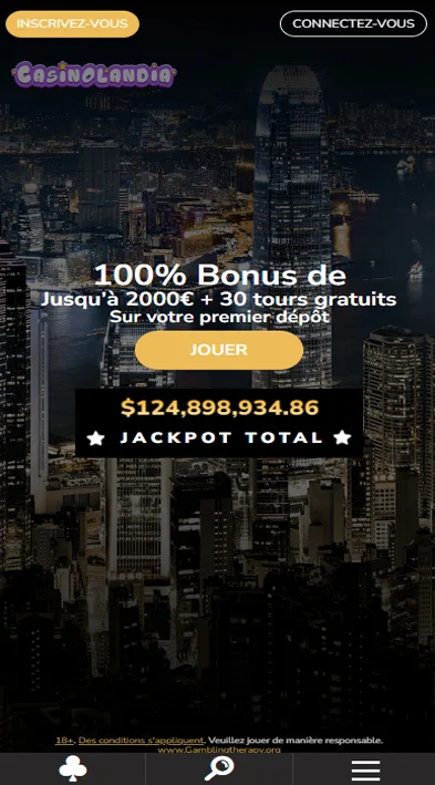 Vegas Casino Mobile View