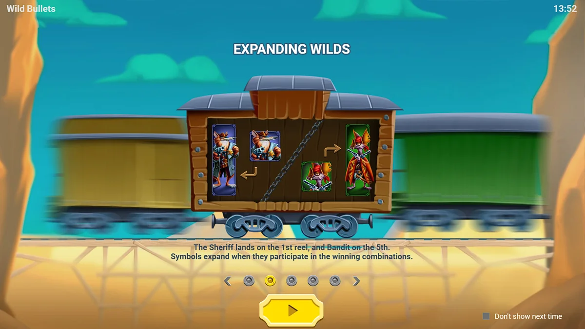 Wild Bullets Homescreen