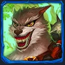 Wolf Hiding Paytable Symbol 7