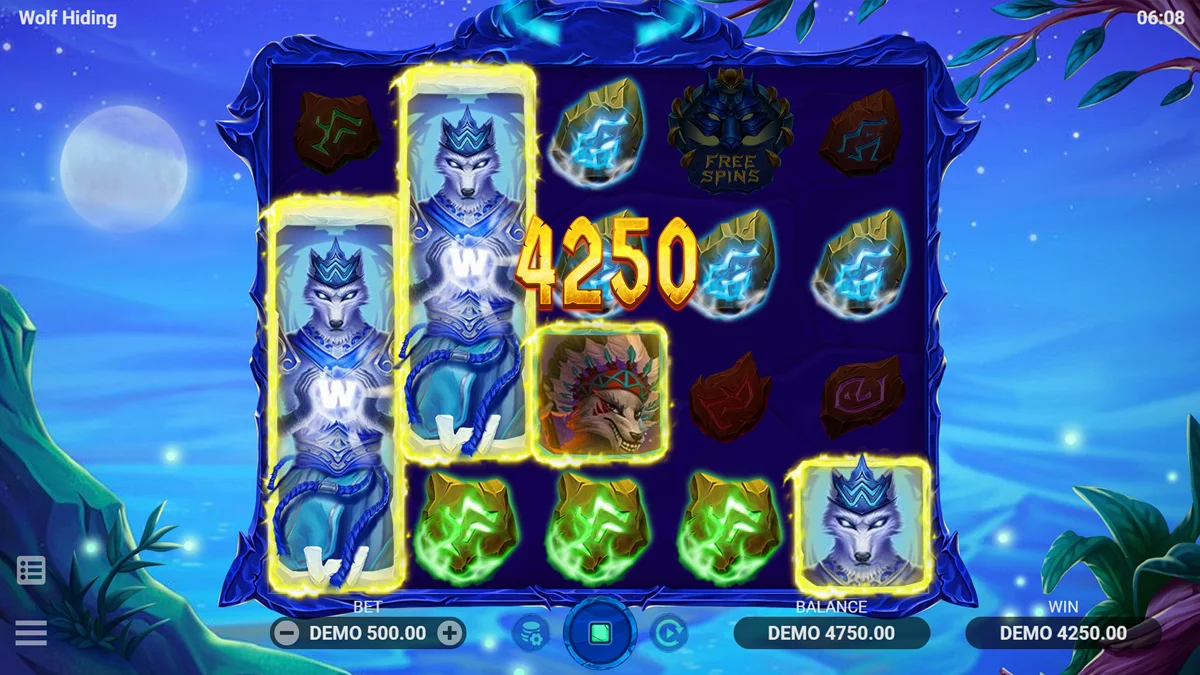 Wolf Hiding Win
