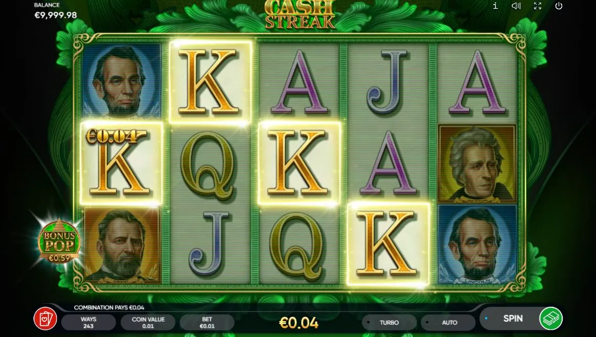 Four of a Kind Win