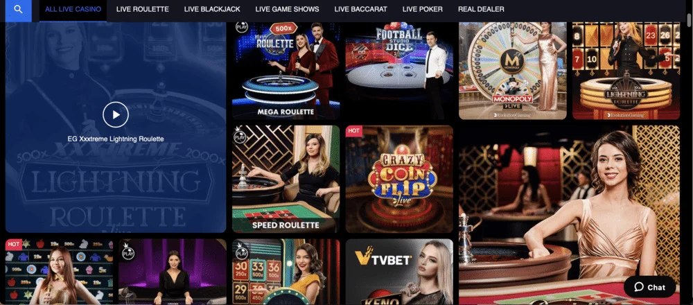 Pribet Casino Live Games