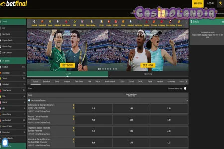 Betfinal Desktop Video Review