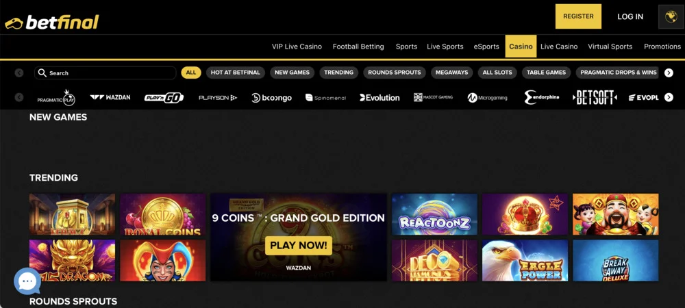 Betfinal Casino Slots