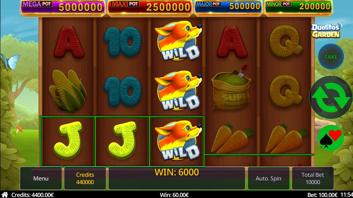 Duolitos Garden Win