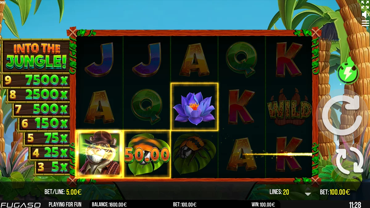 Into the Jungle Win