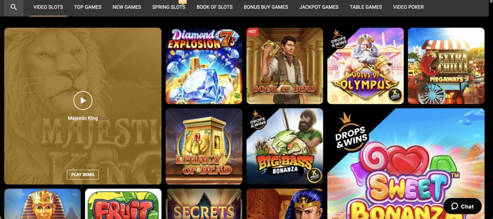 OlympusBet Casino Slots