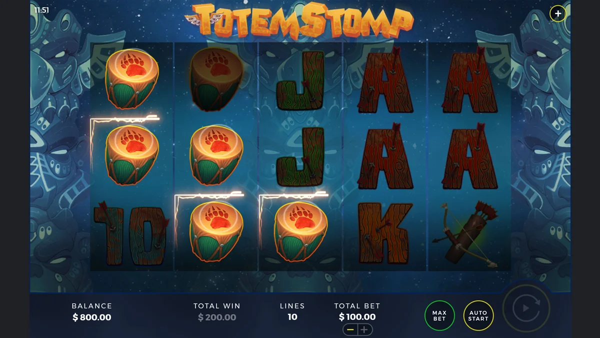 Totem Stomp Win