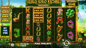 Wild Wild Riches Megaways Base Play