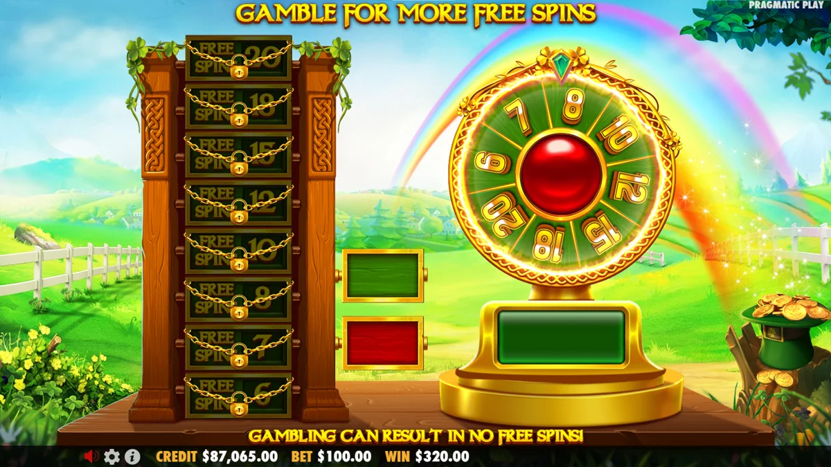 Wild Wild Riches Megaways Gamble Round