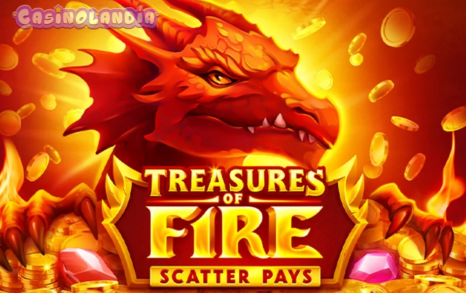Treasures of Fire: Scatter Pays by Playson