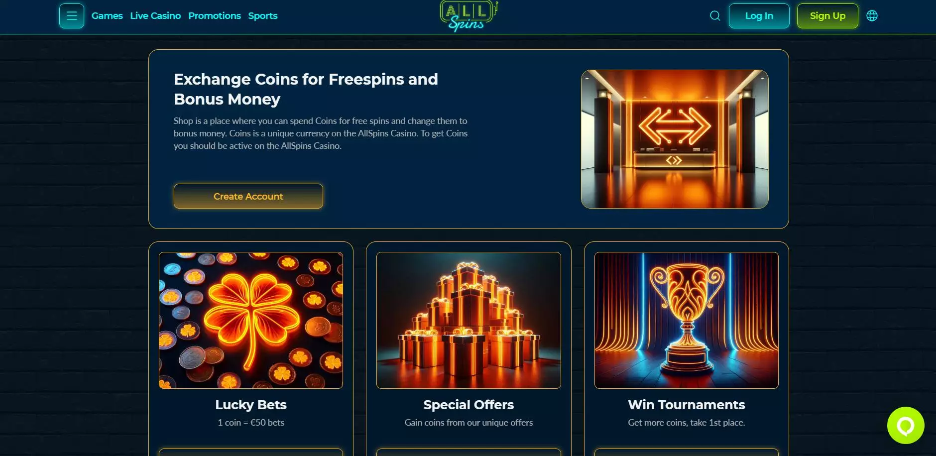 Allspins Casino Shop